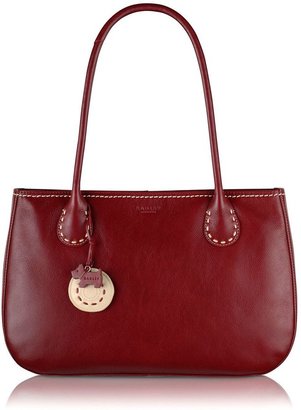 Radley Exclusive leather red tote handbag