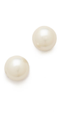Juliet & Company Oversized Imitation Pearl Studs