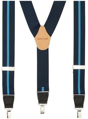 Austin Reed Navy and Blue Stripe Braces