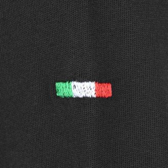 Stefano Ricci Stefano RicciBoys Black Long Sleeve Embroidered Eagle Top