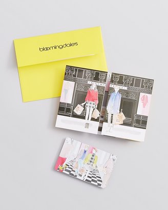 Bloomingdale's Fashion-Packed Life Gift Card with Envelope