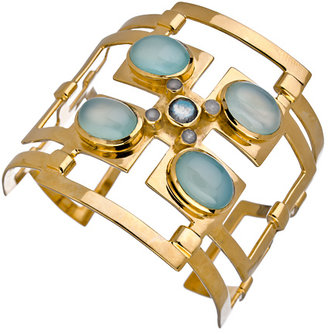 Calypso Julie Vos Gold and Chalcedony Bracelet
