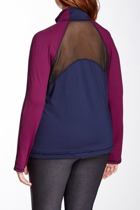 Zella Z By Be Bold Too Colorblock Jacket (Plus Size)