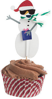 J.Crew Kids' Meri Meri™ Build a Snowman cupcake kit