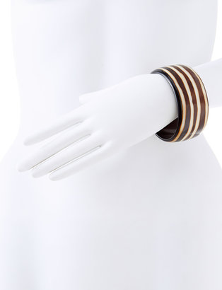 The Limited Natural Stripe Bangle Bracelet