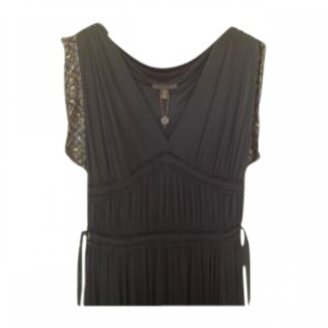 Louis Vuitton Black Viscose Dress