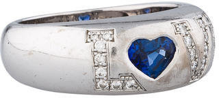 Chopard Diamond Sapphire 'Love' Ring