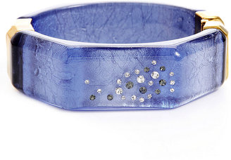 Kenneth Cole New York Bracelet, Blue Resin Hinge Bracelet