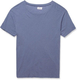 Gant Cotton and Linen-Blend T-Shirt