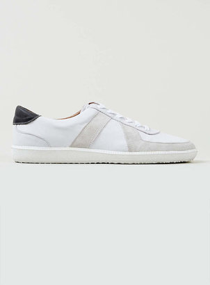 Topman White Leather Tennis Trainers*