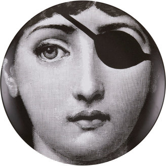 Fornasetti Patch Over One Eye" Plate