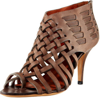 Givenchy Woven Leather Sandal