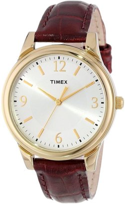 Timex Leather Ladies Watch T2P254