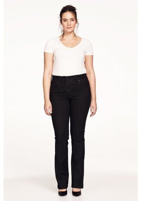 Ellos Freja Straight-Cut Jeans with Elasticated Sides