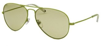 Michael Kors Michael By Women's Aviator Lime Sunglasses