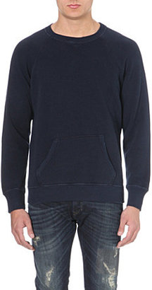 Diesel S-tau cotton-jersey sweatshirt - for Men