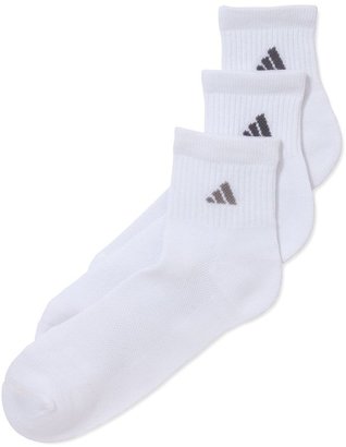 adidas Men's Climacool Superlite Quarter-Length Socks 3-Pack