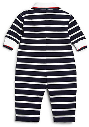 Florence Eiseman Infant's Striped Cotton Piqué Coverall
