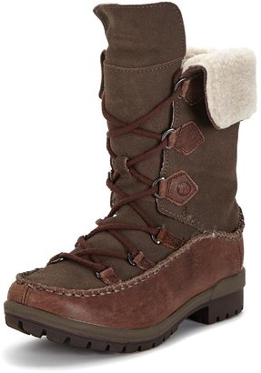 Merrell Emery Shearling Trim Leather Boots
