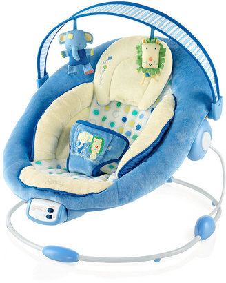 Bright Starts Comfort and Harmony Patchberry Park Blue Bouncer