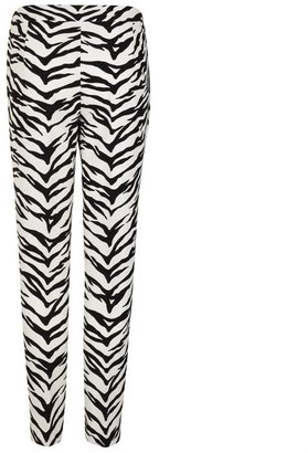 Moschino Cheap & Chic MOSCHINO CHEAP AND CHIC Tiger Print Trousers