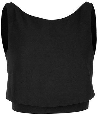 McQ Layered Front Crop Top