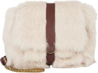 Jerome Dreyfuss Fur Charly Small Shoulder Bag