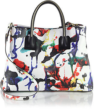 Milly Paint-Splatter Tote
