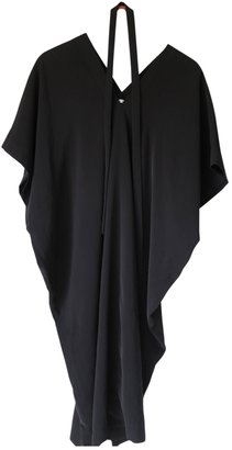 Humanoid Black Polyester Dress