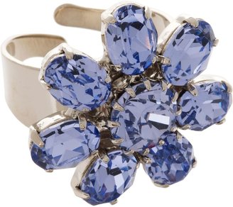 Martine Wester Bridal crystal flower ring