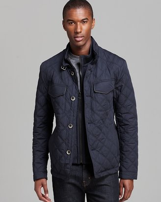 HUGO BOSS Camay Quilted Techno Gabardine Jacket - ShopStyle Clothes and  Shoes