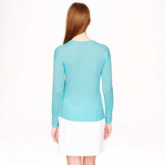 J.Crew Collection featherweight cashmere henley