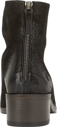 Marsèll Women's Back-Zip Ankle Boots-Black