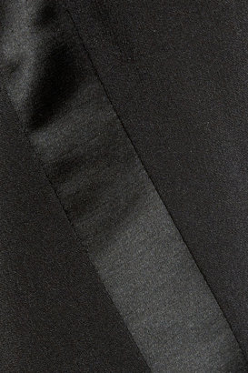 Michael Kors Samantha stretch wool-blend tuxedo pants