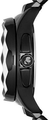 Karl Lagerfeld Paris '7' Faceted Bezel Bracelet Watch, 30mm