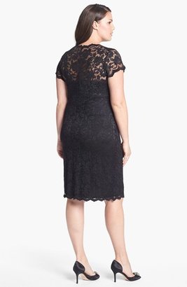 Marina Lace Sheath Dress (Plus Size)