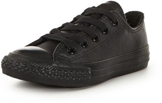 Converse Chuck Taylor All Star Leather Ox Junior Trainers