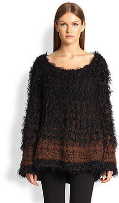 Donna Karan Oversized Cashmere & Alpaca-Blend Sweater