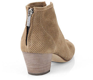 Aquatalia by Marvin K Xcellent Perforated Suede Ankle Boots
