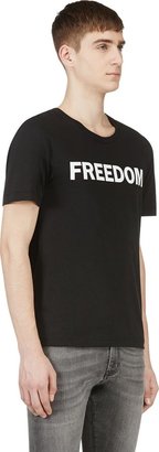BLK DNM Black Printed T-Shirt