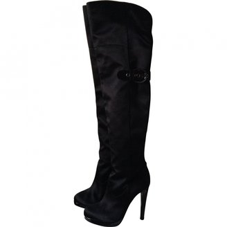 Moschino Cheap & Chic MOSCHINO CHEAP AND CHIC Black Cloth Boots