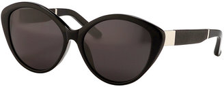 The Row Cat-Eye Sunglasses, Black