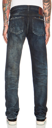 PRPS Japan Distressed Washed Jean in Midnight