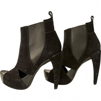 Pedro Garcia Black Suede Ankle boots
