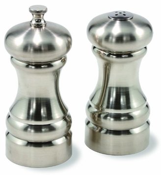 Olde Thompson Columbia Brushed Peppermill And Salt Shaker
