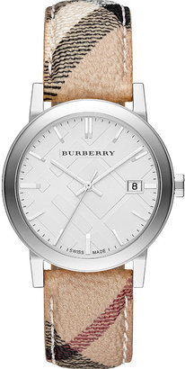 Burberry BU9025 The City leather watch