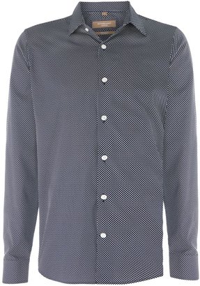 Richard James Men's Mayfair Spot print long sleeve shirt