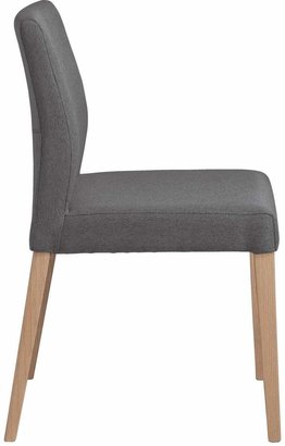 ELODI upholste dining chair with oak legs