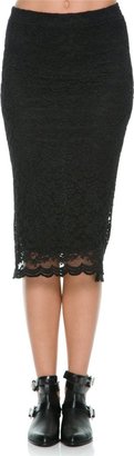 Swell Drop Dead Lace Skirt
