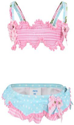 Pate De Sable Baby Girls Floral Print Bikini